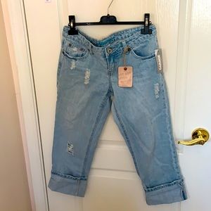 2/$30 Garage Boyfriend Cropped Jeans
